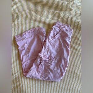 American Eagle Outfitters Light Pink Women’s Cargo Pants 00 SHORT